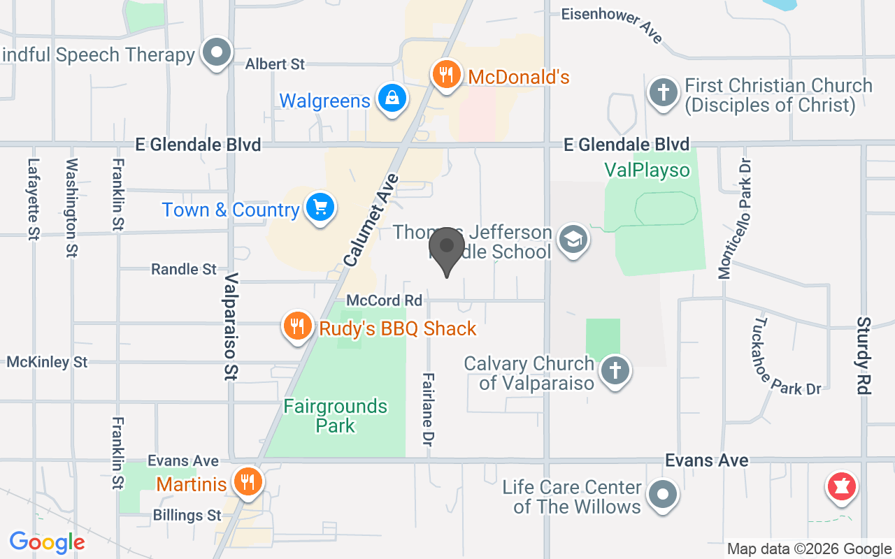 Map of 901 Mccord Road