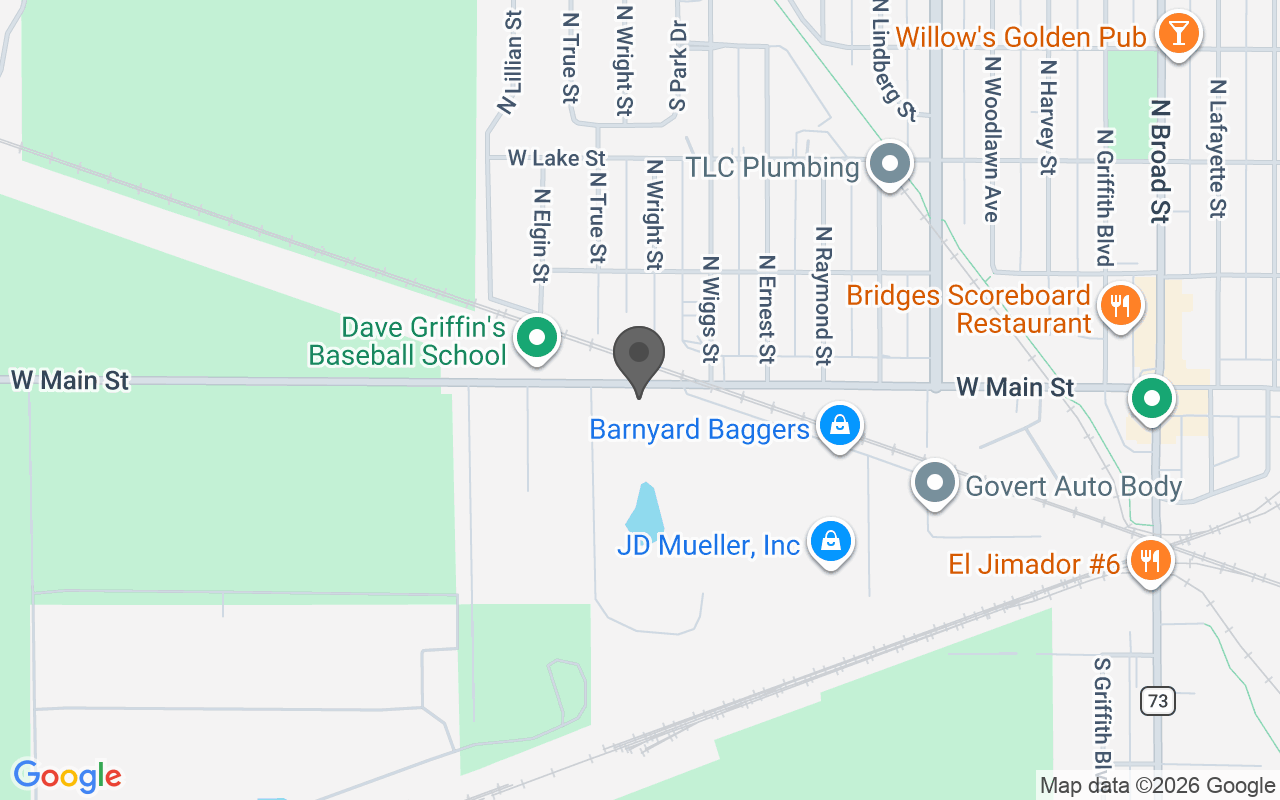 Map of 1001 W Main Street