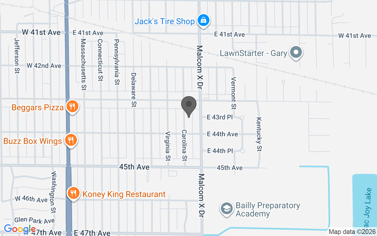 Map of 4349 Carolina Street