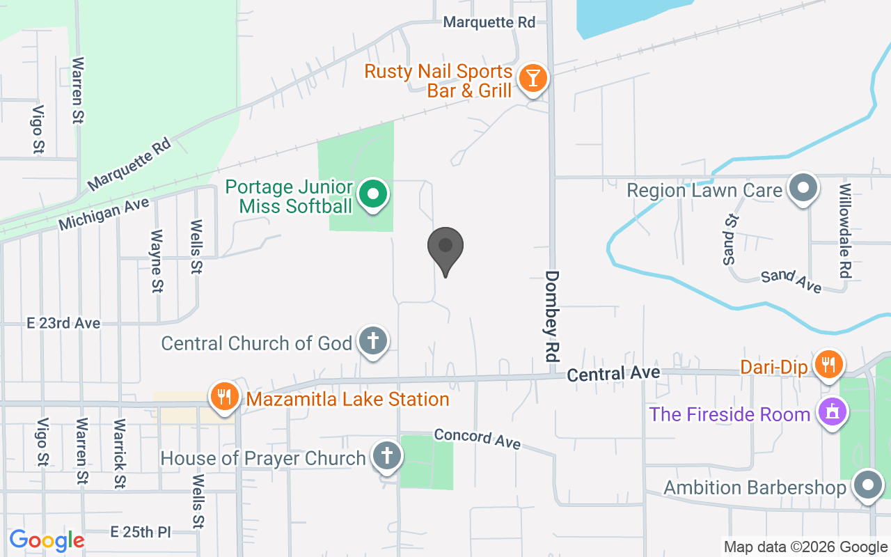 Map of 2585 Blake Road